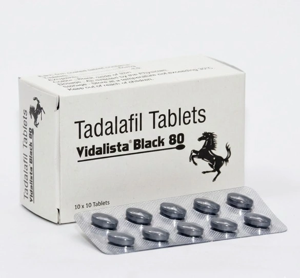 Vidalista Black 80mg packaging