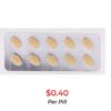 Vidalista 40mg tablet packaging highlighting affordable and effective ED treatment options.