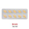 Vidalista Yellow 80mg tablets providing high-dosage ED treatment for enhanced effectiveness.